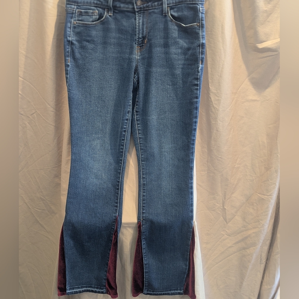Old Navy Blue Flare Women's Jeans